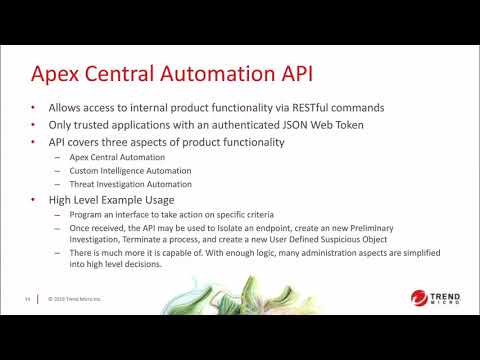 Apex One Apex Central Support Webinar - YouTube