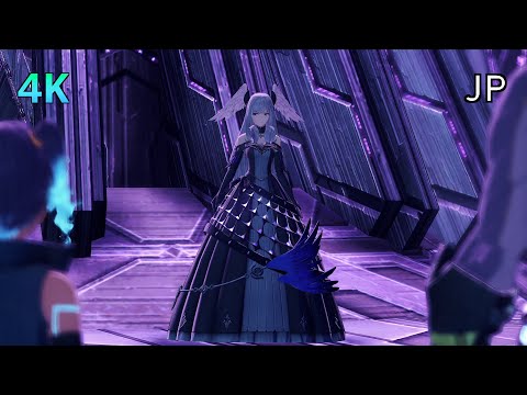 [4K] Xenoblade Chronicles 3 Cutscene 128 – Meeting Queen Melia – JAPANESE