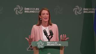 Irish EU Presidency Begins | Metsola & Martin on Europe, Trade & Security | Amaravati Today
