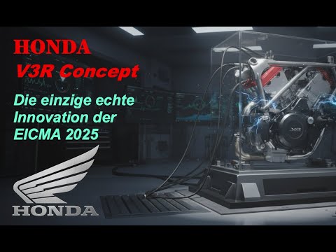 HONDA V3R Concept - the only true innovation at EICMA 2025