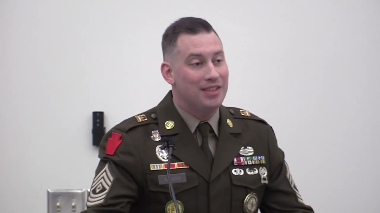 1SG Robert Gehres   SLC 26-004 Graduation