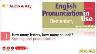 Unit 1 How many letters, how many sounds? - English Pronunciation in Use Elementary