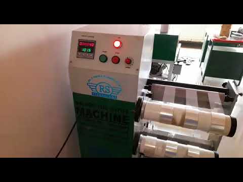 Semi Automatic Bopp Tape Slitting Machine