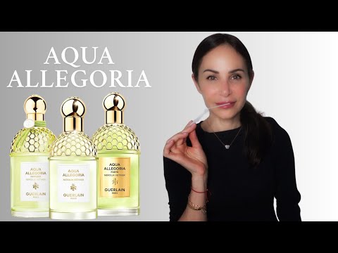 Guerlain Aqua Allegoria Nerolia Vetiver, Nerolia Vetiver Forte, & Harvest Edition - Comparison