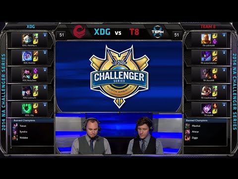Team 8 vs XDG | Game 2 Quarter Finals S4 NACS #2 Summer 2014 Playoffs | T8 vs XDG G2