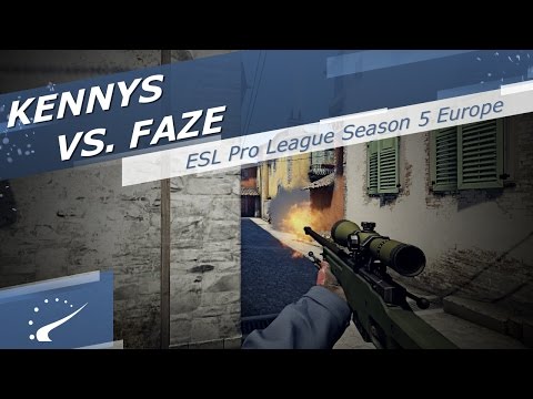 kennyS vs. FaZe - ESL Pro League Season 5 Europe