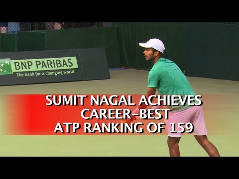 SUMIT NAGAL ACHIEVES CAREER-BEST ATP RANKING OF 159