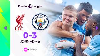 RESUMEN: LIVERPOOL 0-3 MANCHESTER CITY | JORNADA 6 | PREMIER LEAGUE