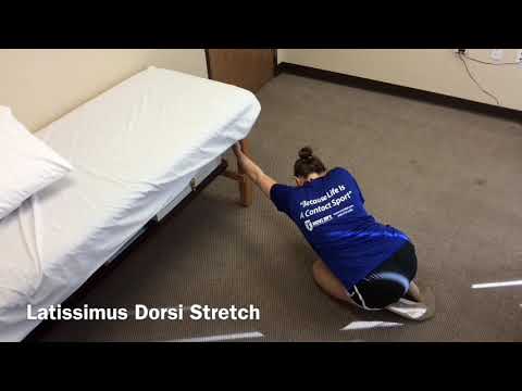 Lattissimus Dorsi Stretch