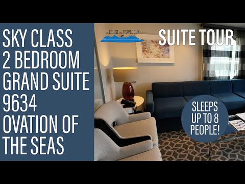 Thumbnail for Ovation of the Seas 2 Bedroom Grand Suite Tour | Suite 9634