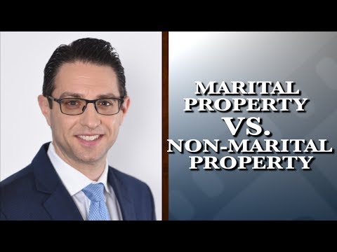 What is marital property vs. non-marital property? | Evan Schein