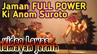 Download lagu jos bgt. Video Lawas Langka Dalang TERBAIK sepanjang sejarah. ANOM SUROTO mp3
