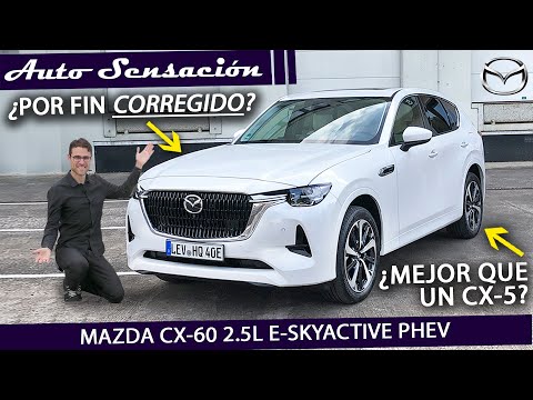 Prueba Mazda CX 60 Homura 2.5L E-SKYACTIV PHEV 2022 . Modificado pero ¿por fin mejor que el CX-5?