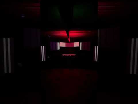 Surface installation and Projection Mapping Live Visuals. Techno. Loft.