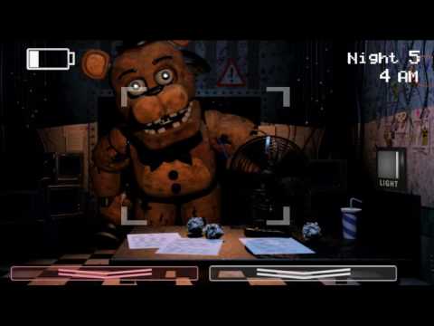 Fnaf gameplay. Osa 1 Sydän kohtaus