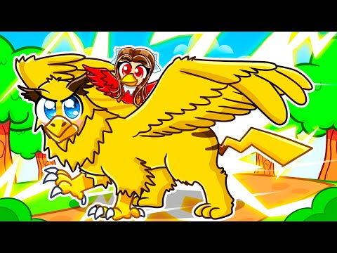 Playing As A PROTECTIVE POKEMON BIRD In Roblox Feather Family!