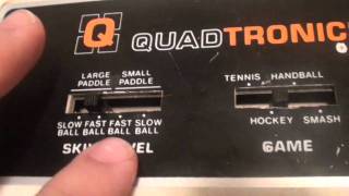 Strange Pong Clone:  Quadtronics Q-476