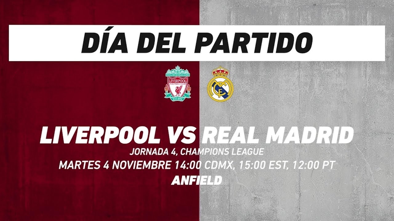 Liverpool vs Real Madrid, frente a frente: Champions League
