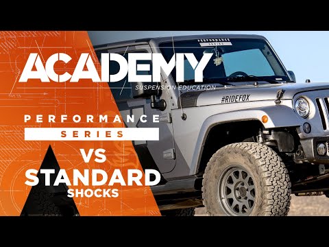 Ride Comparison - Standard Vs. Performance 2.0 Series Shocks » ACADEMY | FOX