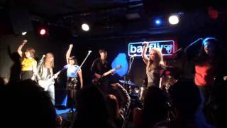 The Britpoppettes Stage Invade MAMA Presents Niall James Holohan @ Camden Barfly 18/4/15