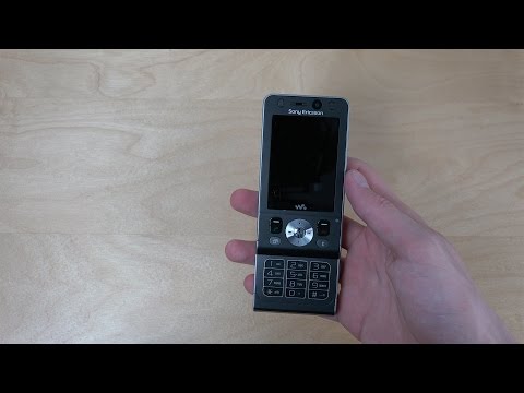 Sony Ericsson W910i - Unboxing (4K)