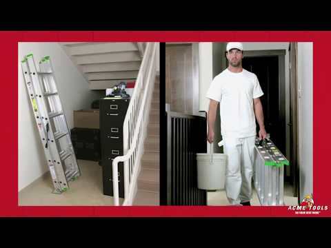 Werner 16ft ALUMINUM COMPACT EXTENSION LADDER