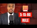 2442 The 5 15 80 Rule
