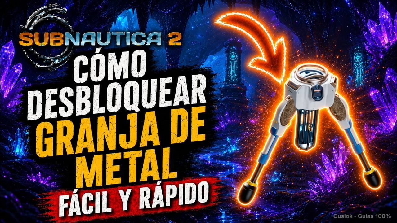 Cómo Desbloquear Granja de Metal Fácil | Ubicación Exacta Subnautica 2 Cómo Desbloquear Granja de Metal Fácil | Ubicación Exacta Subnautica 2