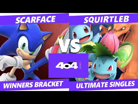 4o4 Smash Night 101 - TwT| Scarface (Sonic) vs EVC| squirtleB (Pokemon Trainer) - Winners Round 3