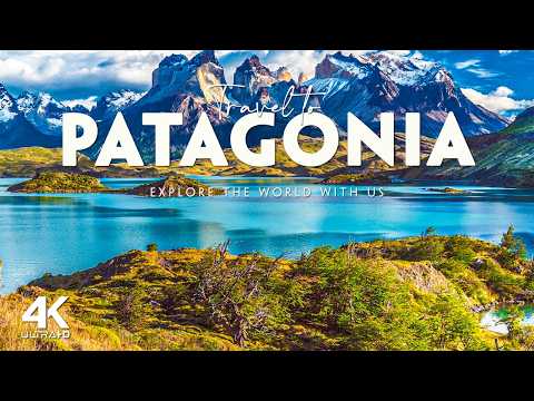 PATAGONIA 4K - Scenic Relaxation Film With Relaxing Music Patagonia Drone - 4k Video UHD