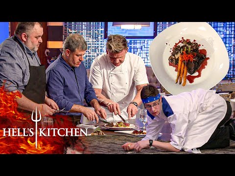 One Losing Chef Refuses the Punishment as the Ostrich Challenge Finds a Winner | Hell's Kitchen