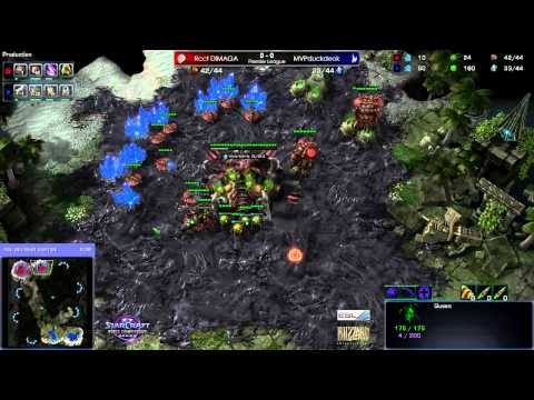 DIMAGA vs Duckdeok   Game 1   WCS Saison 2   Starcraft 2