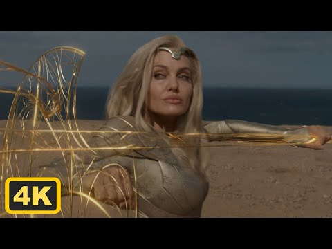 Eternals slaughters deviants | Eternals opening scene Eternal vs Deviants 4k