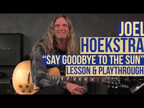 Whitesnake's Joel Hoekstra - "Say Goodbye to the Sun" Playthrough and Lesson