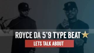 FREE! Royce da 59 type instrumental beat - Lets talk about