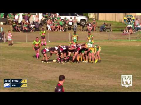 2017 Group 7 RL Round 15 1st Grade Highlights - Stingrays of Shellharbour vs Kiama Knights