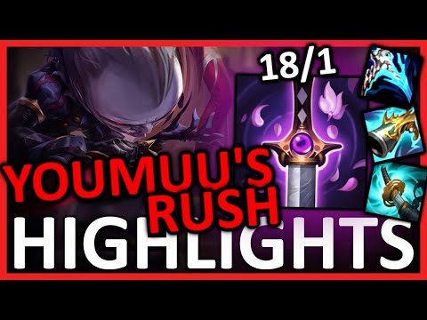 Rushing Youmuu's and STEAMROLLING the WHOLE MAP (18/1) - S13 OTP SHACO HIGHLIGHTS