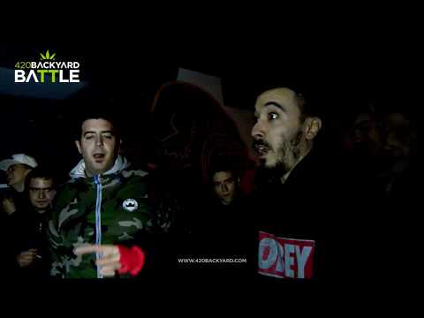 BIG ROKA + TADER vs COLETIYAS + PELUSA. EXHIBICIÓN. Regional Granada. 420 Backyard Battle 2018