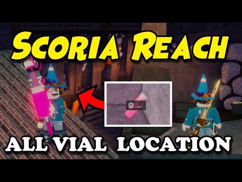 Fisch SCORIA REACH: All Vial Locations, CEREBRA, DAYBREAKER Rod, Bestiary, Sacred Lovestorm (Roblox)