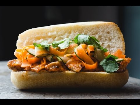 Sweet/Hot Chicken Banh Mi