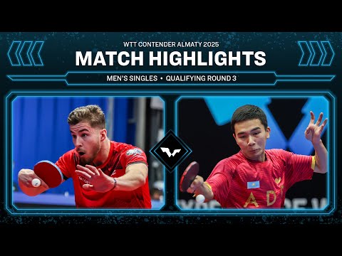 Florian Bourrassaud vs Abdulla Mamay | MS QR3 | #WTTAlmaty 2025