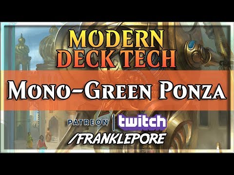 (Magic Online) Modern Deck Tech: Mono-Green Land Denial