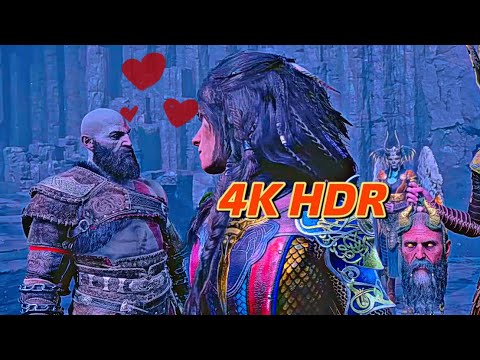 Kratos admits to Mimir he likes Freya | God of war Ragnarok: Valhalla