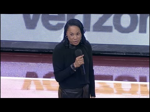 Dawn Staley Post-Game On-Court Speech - 2/28/16