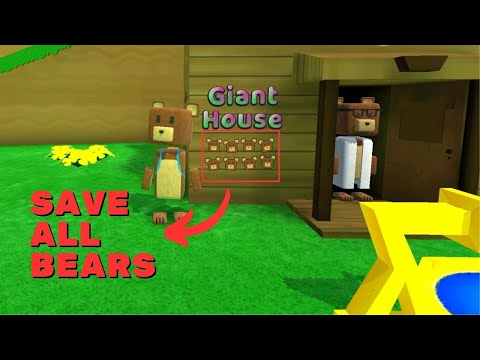 Super Bear Adventure - All Bears in Giant House