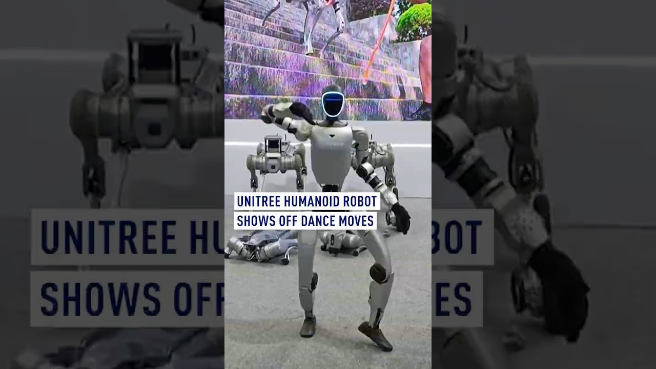Unitree humanoid robot shows off dance moves