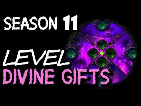 How to Level Up Divine Gifts/Seasonal Powers Fast - Season 11 - Diablo 4