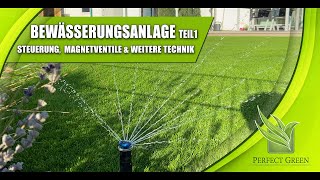 Rasenbewässerung | Bewässerungsanlage | Hunter Hydrawise | Garten Brunnen | Steuerung | Teil 1