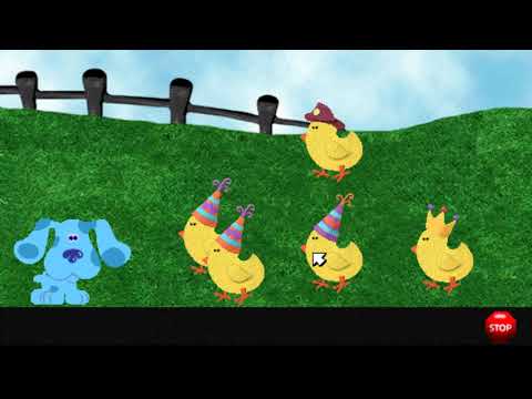 Blue's Clues Flash Game: Where's My Friend