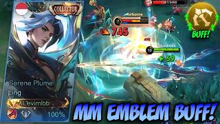 Download lagu LING IS BACK TO META! LING NEW EMBLEM MM AFTER BUFF IS BROKEN!! | LING NEW BEST BUILD & EMBLEM 2026 mp3